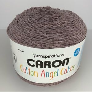 lot of 2 dark cocoa cotton angel cakes